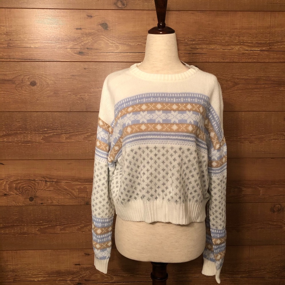 NWT PacSun L.A. Hearts sz S Cropped Sweater